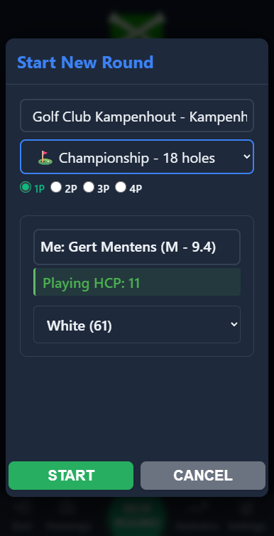 Start a new round
